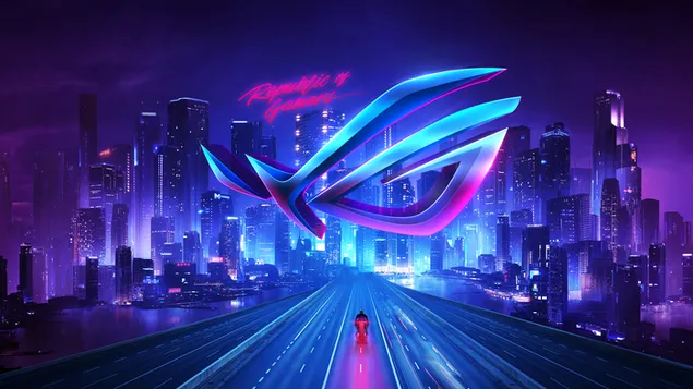 Asus ROG (Republik der Spieler) - Cyber City herunterladen