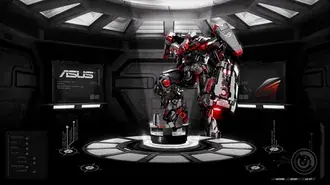 Tapeta Robot Asus rog 4K