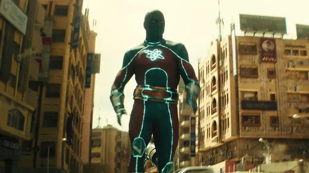 „Atom Smasher“ – filmas „Juodasis Adomas“. 4K ekrano užsklanda