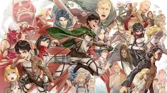 Attack On Titan Anime Characters 4K wallpaper