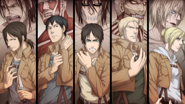 Attack on titan (characters) download