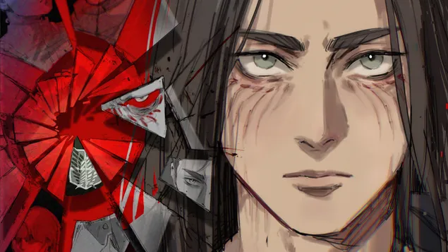 Ταπετσαρία Attack On Titan - Eren Yeager (Attack Titan) 4K