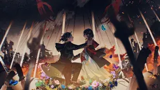 Attack On Titan - Eren Yeager Giving Baby Mikasa Scarf 4K wallpaper