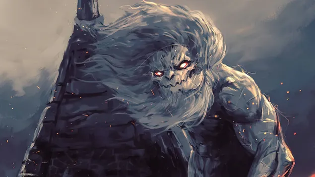 Hình nền Attack On Titan - Hàm Titan 4K