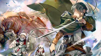 Attack On Titan - Levi Ackerman One Sided Battle With Armored Titan 4K wallpaper