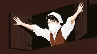 Attack On Titan - Levi Ackerman (เวกเตอร์) HD วอลเปเปอร์