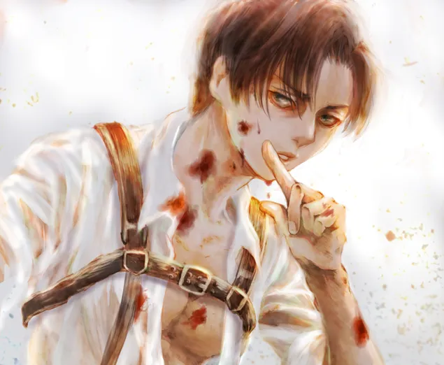 Attack On Titan -- Levi Ackerman HD wallpaper