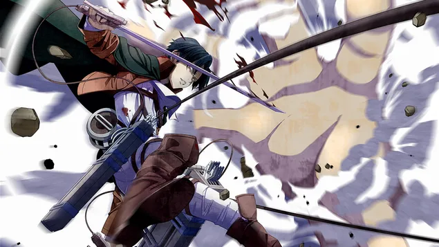 Attack on titan - levi ackerman 4K wallpaper