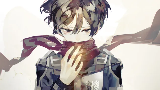 Attack on Titan - Mikasa Ackerman L'ultima stagione 4K sfondo