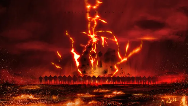 Attack On Titan : The Rumbeling 4K тапет