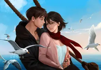 Attack on Titan X Titanic Crossover 4K wallpaper