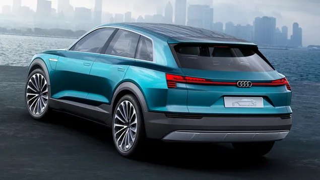 Ao Di  e-tron quattro Gai Nian Che  2015 01Xia Zai