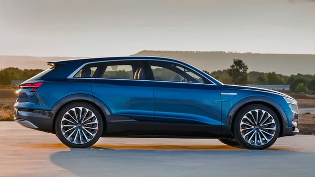 Ao Di  e-tron quattro Gai Nian Che  2015 03Xia Zai