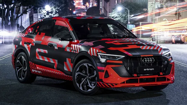 Audi E-Tron Sportback Prototype 2019 03