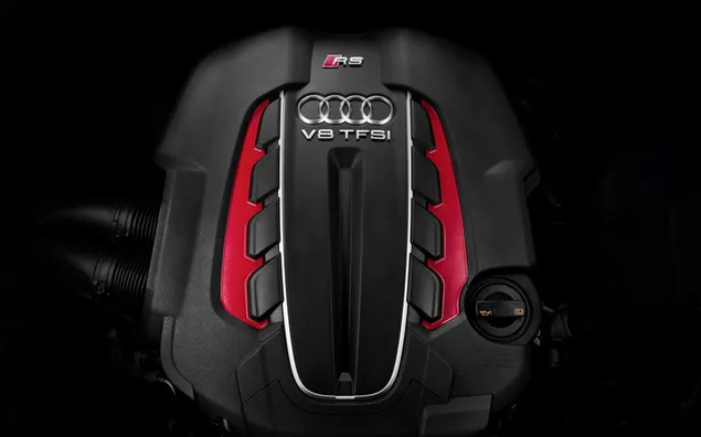 Audi motor V8 TFSI download