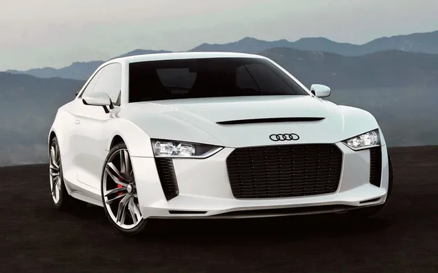 Audi Quattro S4 Sport 2018 HD imagine de fundal