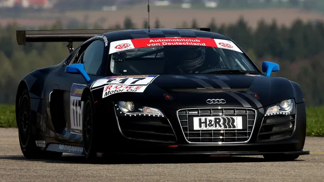 Audi R8 LMS 2009 01 HD muurpapier