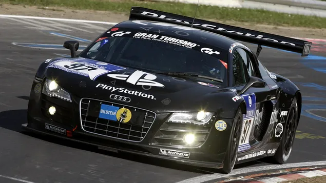 Audi R8 LMS 2009 03 HD muurpapier