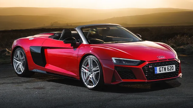 Taustakuva Audi R8 Spyder Performance 2019 01 HD