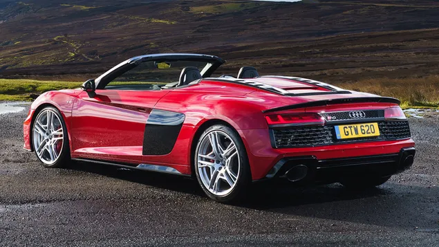 Tapeta Audi R8 Spyder Performance 2019 03 HD