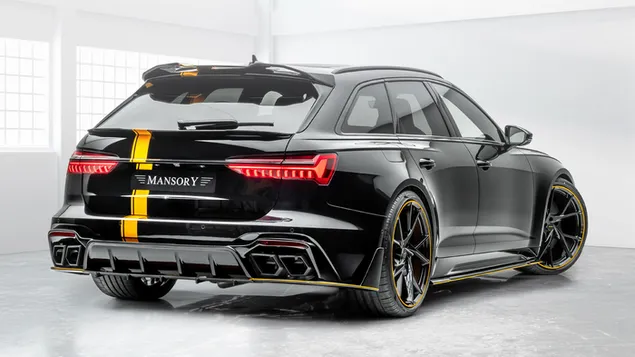 Audi RS6 Avant Mansory Agter aflaai