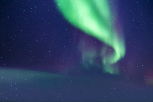 Aurora-Arktiszone 4K Hintergrundbild