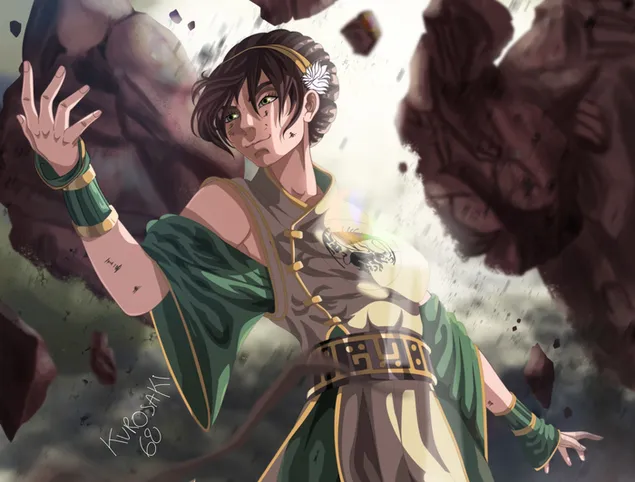 Avatar: Posljednji vladar zraka - Toph Beifong HD pozadina