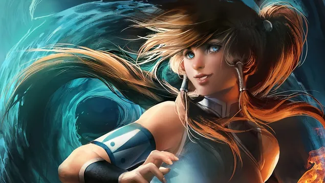 Avatar: The Legend of Korra | Korra 4K bakgrund