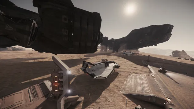 Avenger Titan Reclaimer 4K тапет