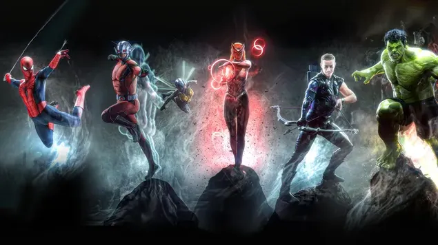 Avengers Dan Ada Kekuatan Yang Ditunjukkan 4K wallpaper