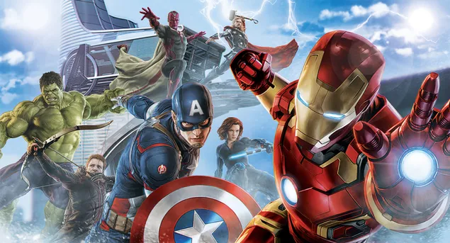 Avengers assemble! 6K wallpaper