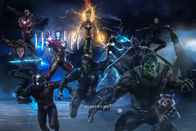 Avengers: Endgame by Ultraraw26 4K wallpaper