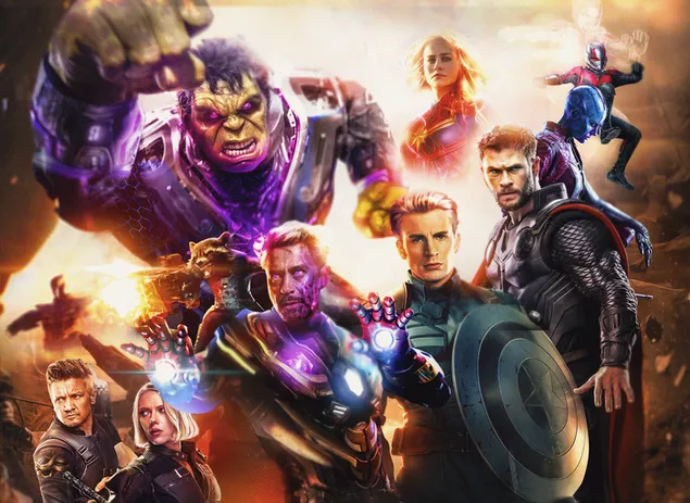 Avengers: Endgame - Heroes ready to action