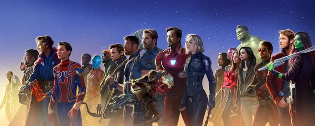 Avengers Endgame, Heroes 6K wallpaper