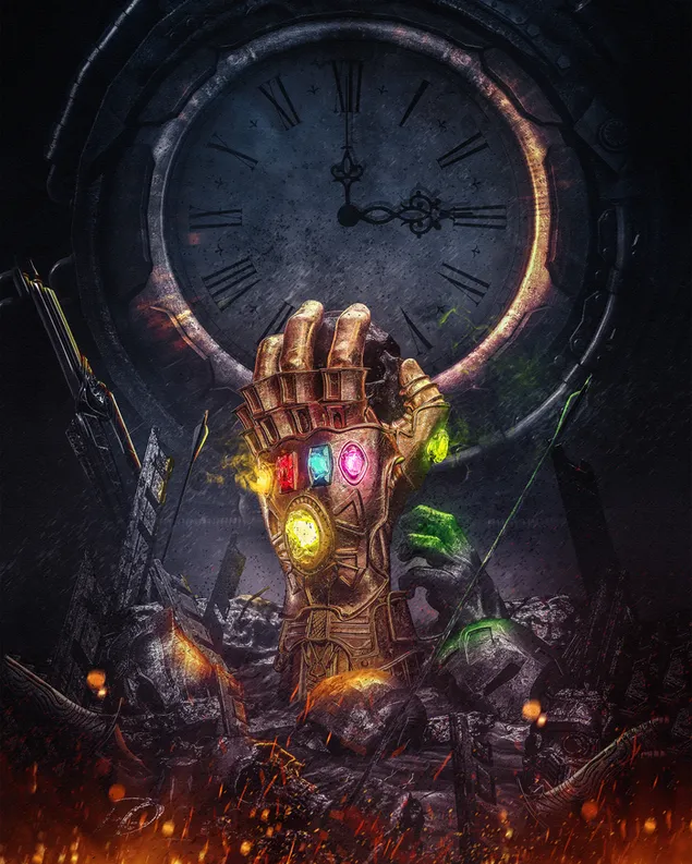 avengers: endgame - infinity gauntlet (molerei) eroflueden