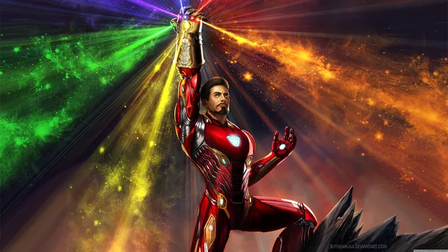 Avengers: Endgame - Iron Man Infinity Gaunlet With Infinity Stones
