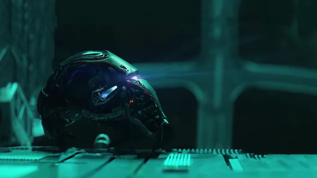 Avengers: Endgame - topi keledar Ironman 4K kertas dinding