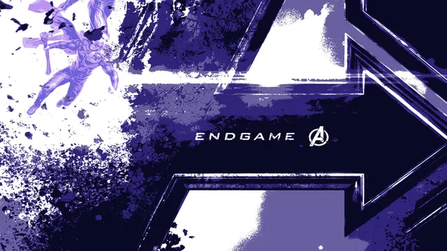 Páipéar balla Avengers: Endgame Logo4K