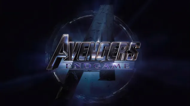 Taustakuva Avengers: Endgame Movie 2019 -logo 8K