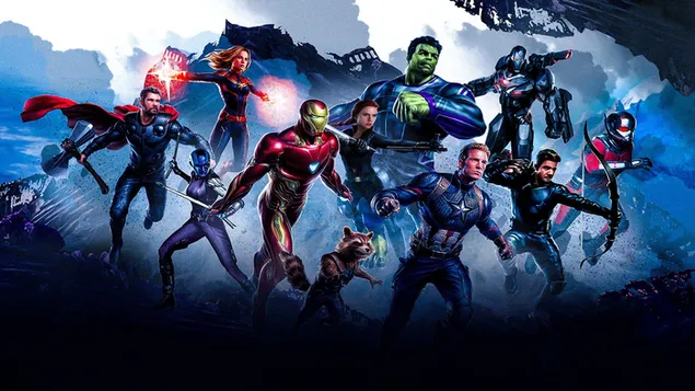 Avengers: Endgame - Whole Team Together HD wallpaper