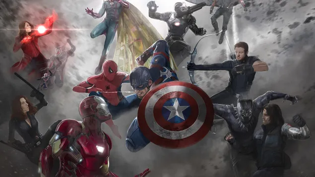 Avengers Fighting With Each Other