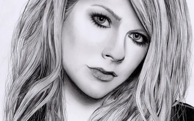 Avril Lavigne-Skizze
