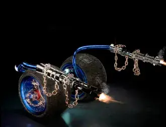Tapeta Axel Twisted Metal 2K