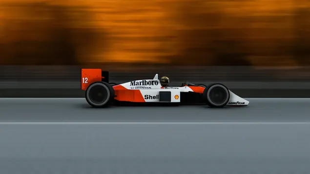 Ayrton Senna's McLaren MP4/4 download