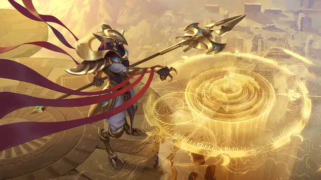 azir (legends of runeterra) - lien minh huyen thoai (lol) tai xuong