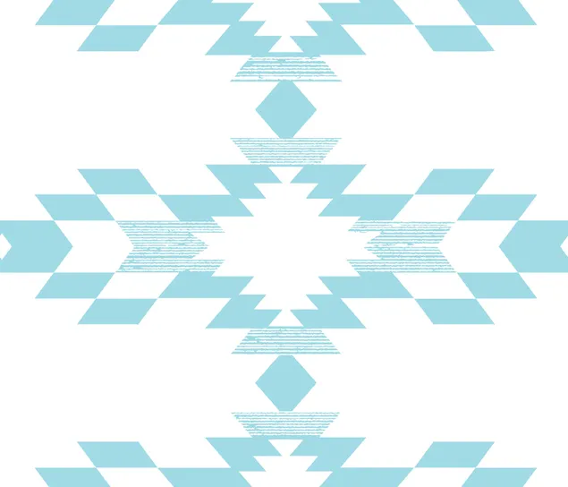 aztekisches blaues Muster