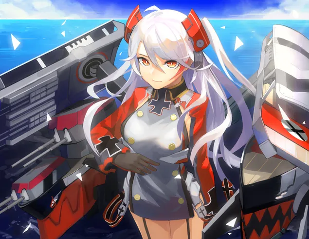 Azur Lane - משחק אנימה 4K טפט