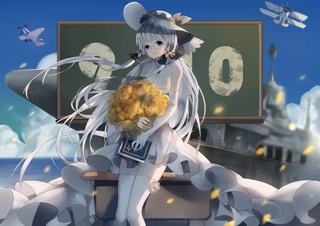 벽람항로 - 일러스트레이션 2K 배경화면