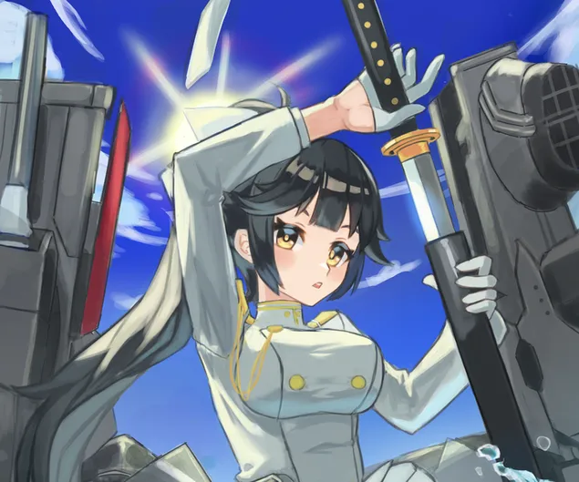 Azur Lane - такао 5 2K тапет