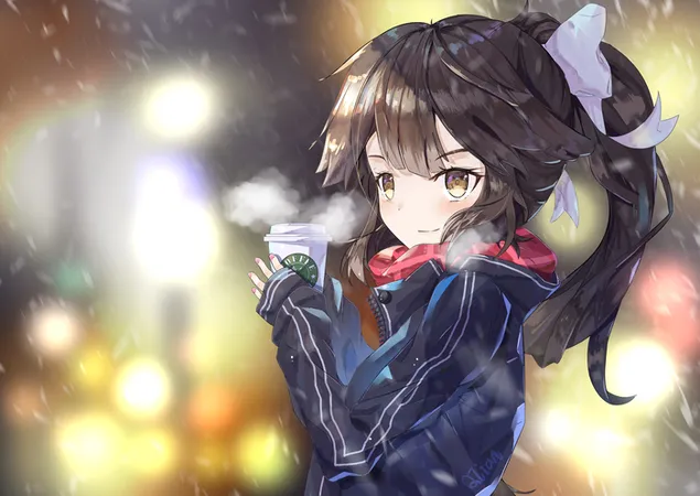 Азур Лейн - Такао 2K тапет